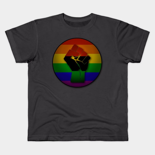 Combined pride Kids T-Shirt by Thisepisodeisabout